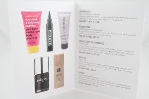 Glossybox Information Card