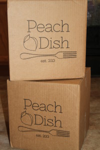 Peach Dish Box
