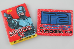 Robocop 2 and Terminator 2 Judgement Day Trading Cards