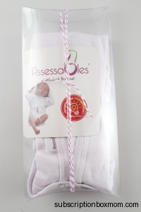 Assessables Umbilical Bodysuit for Newborns (Ivory)