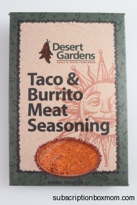 Desert Gardens Taco & Burrito Meat Seasoning