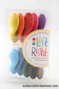 Left Right Crayons by International Arrivals