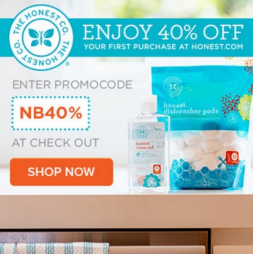 Honest 40% Off Coupon