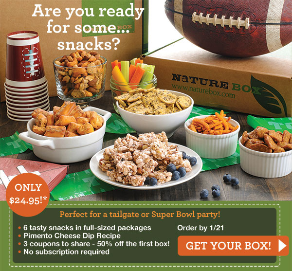 Naturebox Super Bowl Deal