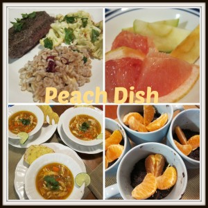 Peach Dish