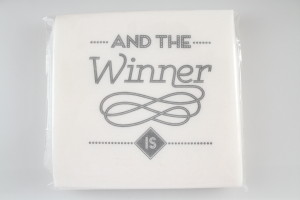 Batch Nashville "And the Winner is" Napkins