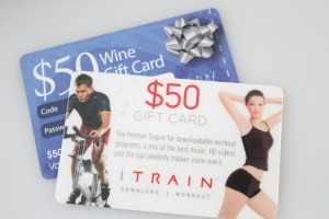 $50 Naked Wines Voucher and $50.00  iTrain Gift Card