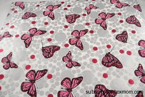 Pink Butterfly Bubbles