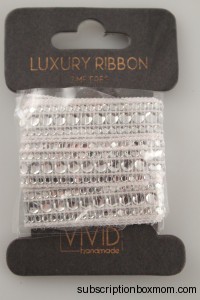 Silver Sparkles Luxury Ribbon