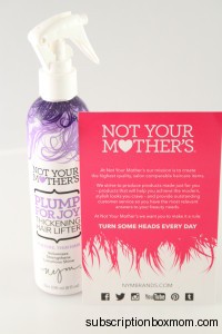 Plump for Joy Thickening Hair Lifter from Not Your Mother