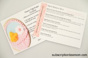 Information Cards and Recipes