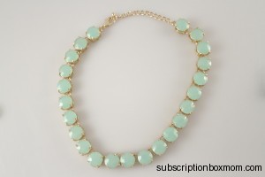 Urban Gem Ella Necklace in Mint