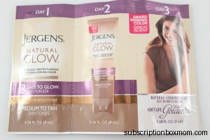 Jergens Natural Glow 3 Days Glow Moisturizer 