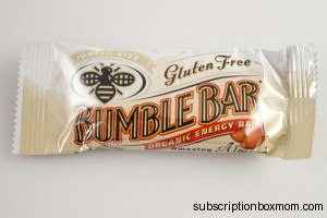 Bumble Bar Organic Energy Bar