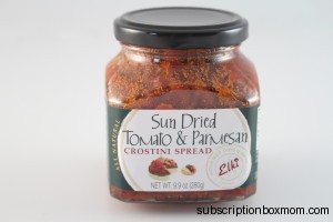 Sun Dried Tomato & Parmesan Crostini Spread