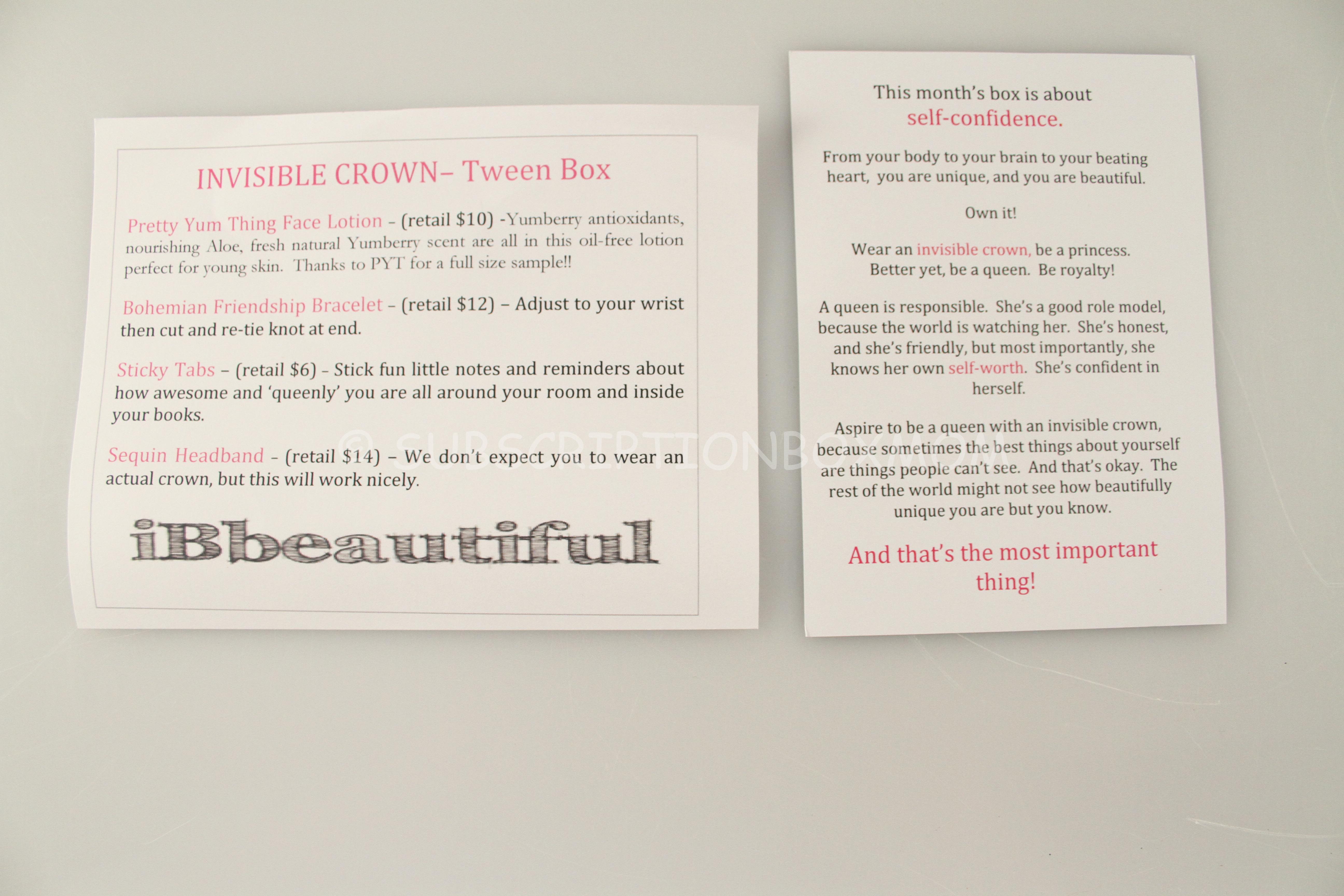 May 2014 ibbeautiful - Graphic Tween Box Review -Tween - Teen ...