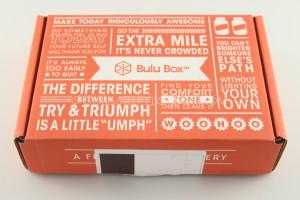 July 2014 Bulu Box Subscription Box Review