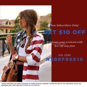 Social Bliss July Coupon