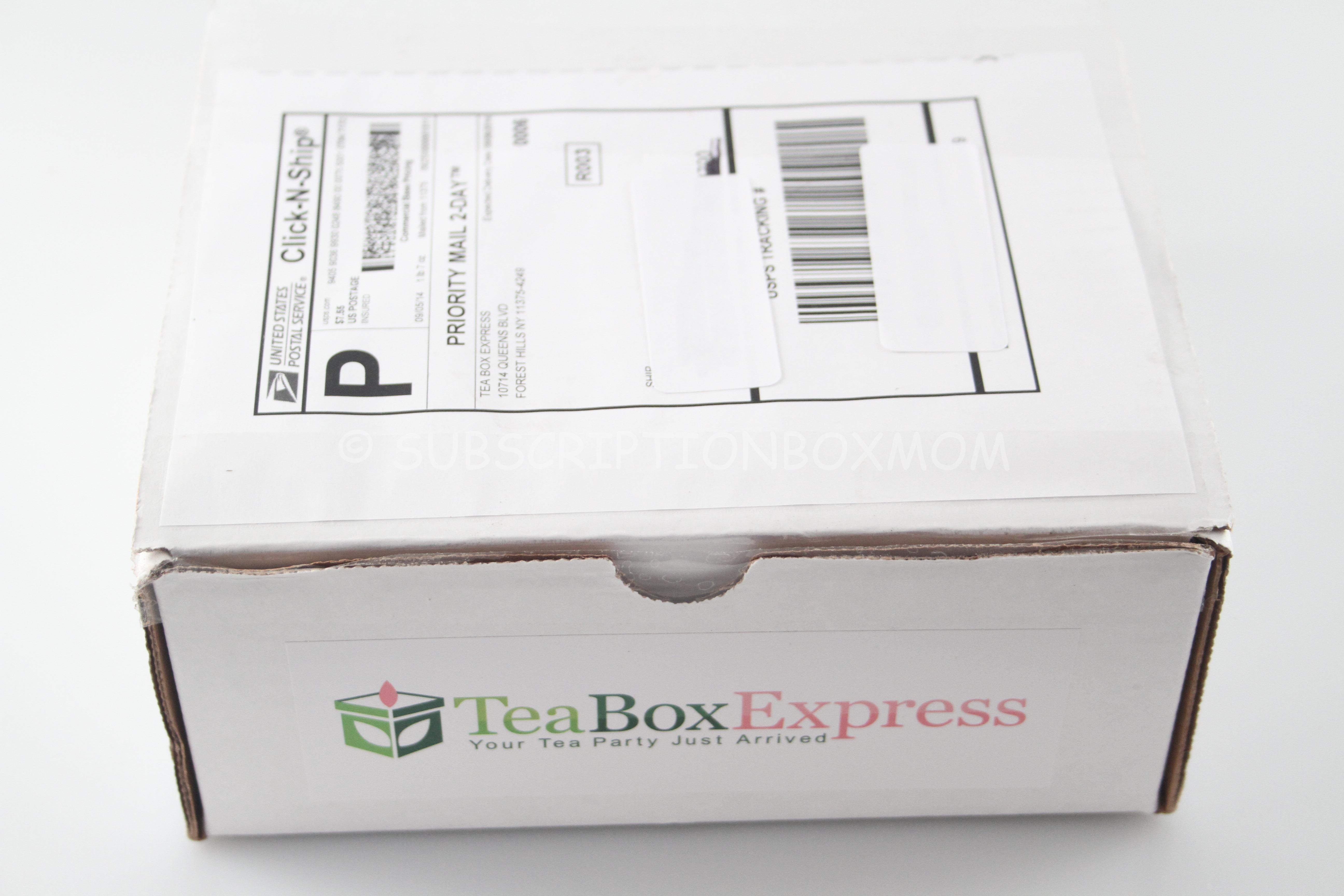 October 2014 Tea Box Express - Premier Box » Subscription Box Mom