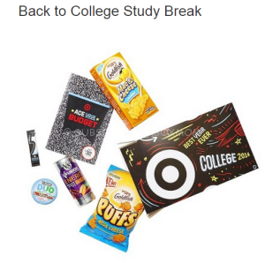Target Back to College Study Break Box