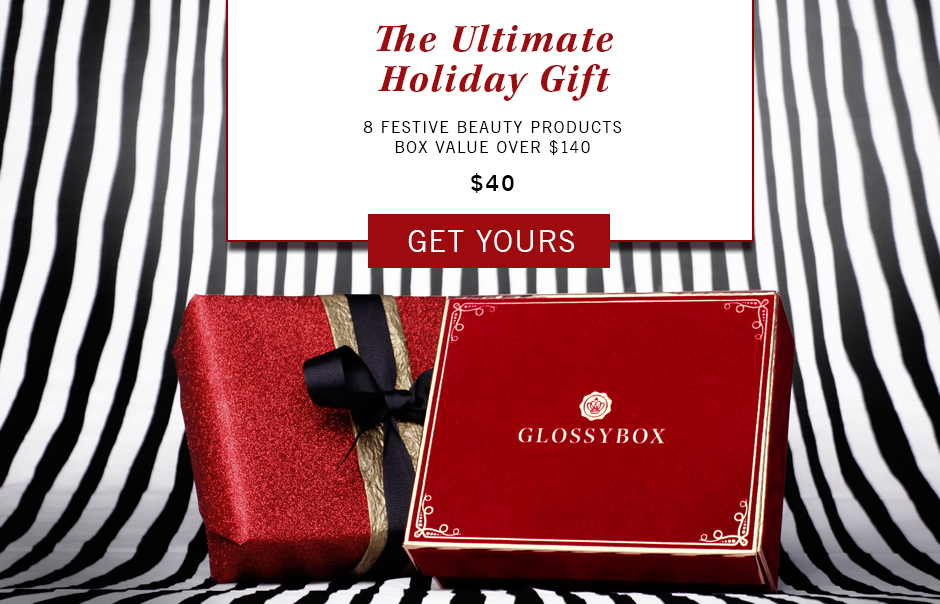 Free Glossybox Limited Edition Holiday Box