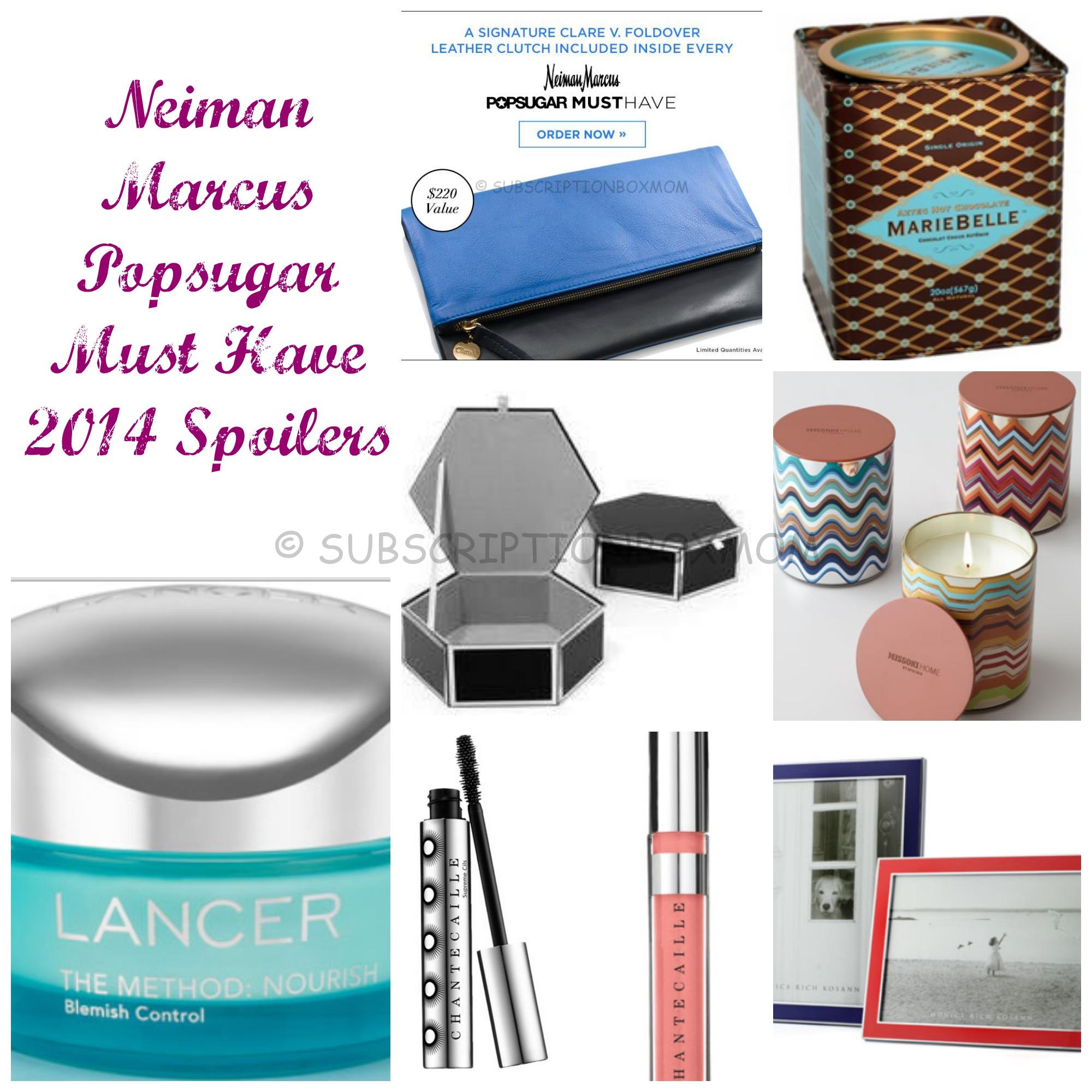 Neiman Marcus Popsugar Must Have Box 2014