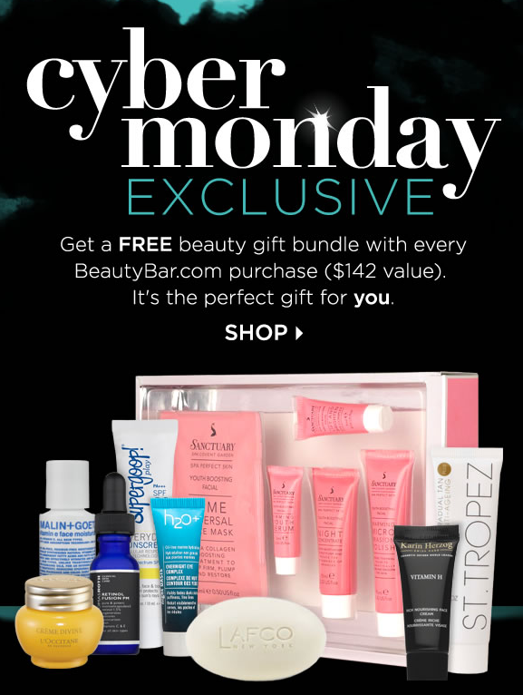 Beauty Bar Cyber Monday Coupon and Deals 2014 