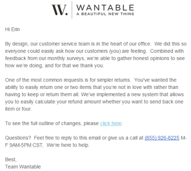 wantable