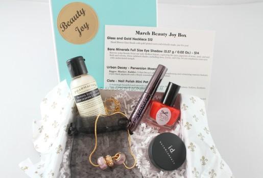 Beauty Joy Box March 2015 Review