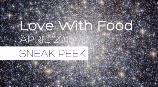 Love with Food April 2015 Spoilers 