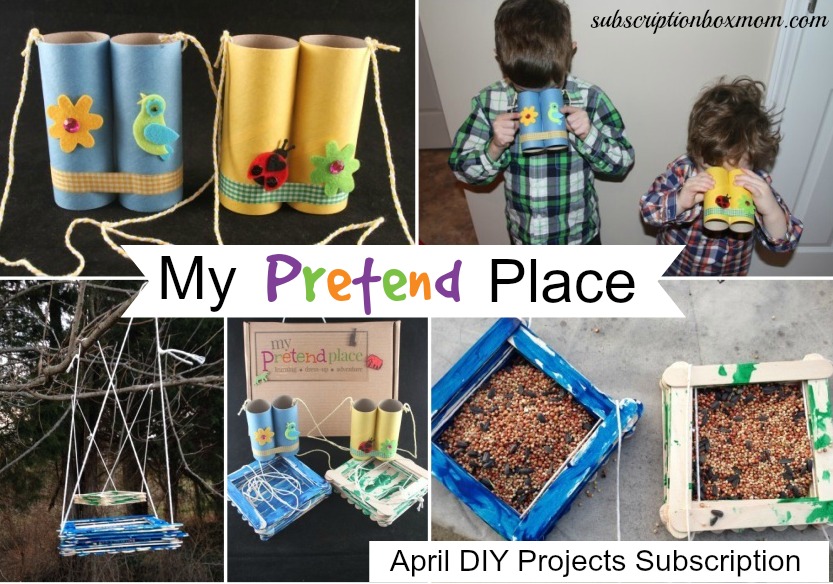 My Pretend Place April 2015 DIY Projects Subscription Box Review + Coupon