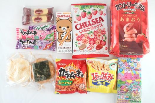 Nandemobox April 2015 Review - Japanese Snack Subscription