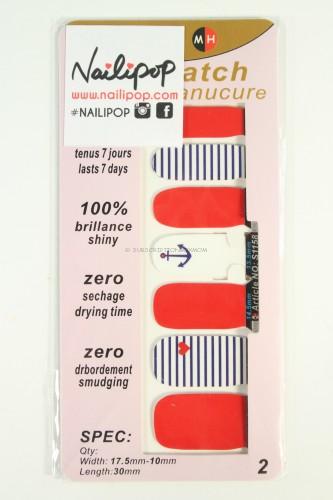 Nautical Pop Nail Wraps 