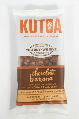 Kutoa Chocolate Banana Bar