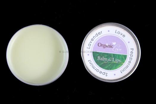 Organic Coconut Oil Lip Balm in Love