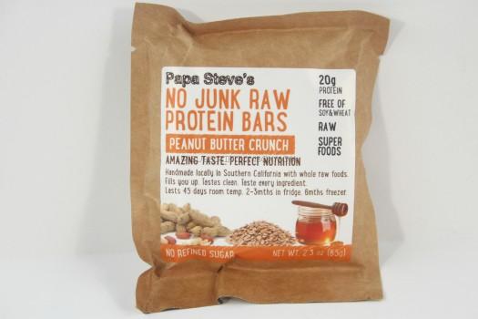 Papa Steve Peanut Butter Protein Bar