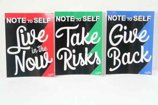 Craftly Exclusive "Note to Self" Sticker Pack