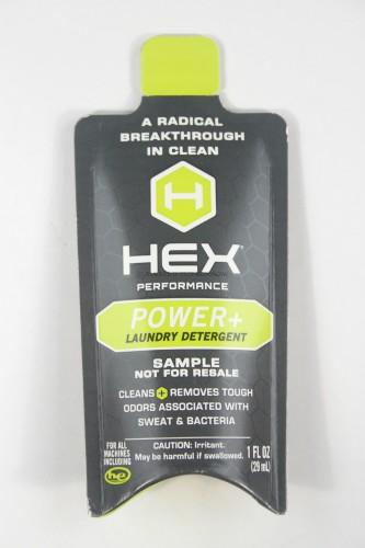 HEX power laundry detergent
