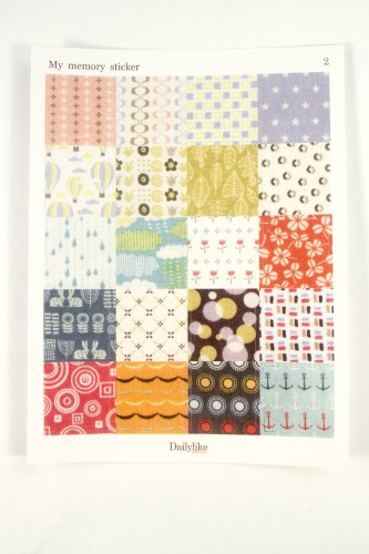 Quilt Pattern Stickers