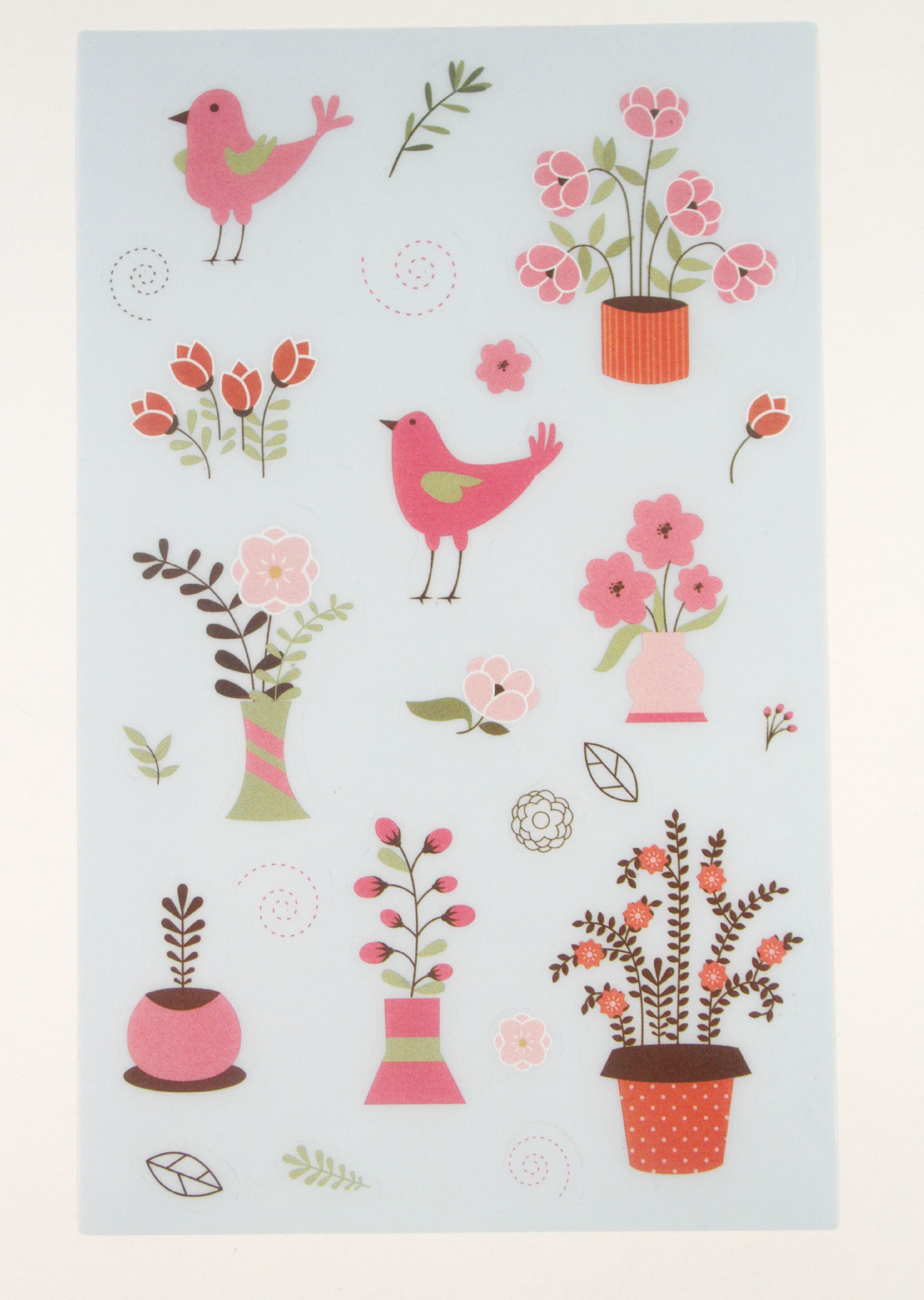 Flower and Garden Stickers: