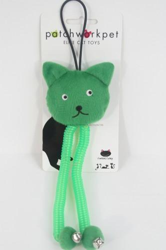 Patchwork Pet Spring and Rings Cat Toy