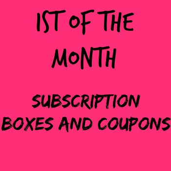 July 2015 1st of the Month Subscription Boxes + Coupons
