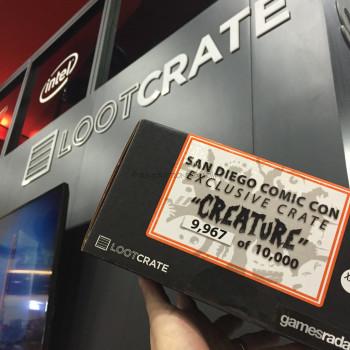 Loot Crate San Diego Comic Con Exclusive Crate "Creature" Limited Edition