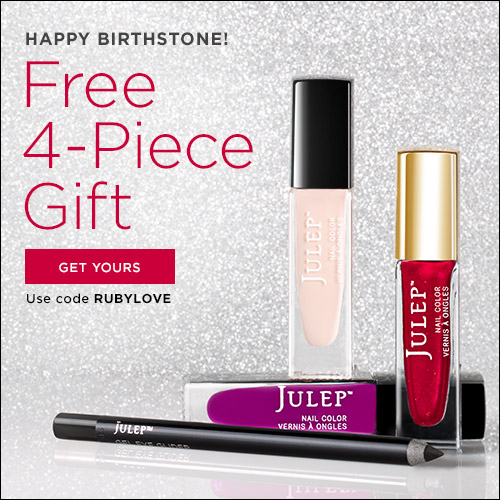 Free Julep July Birthstone Welcome Box
