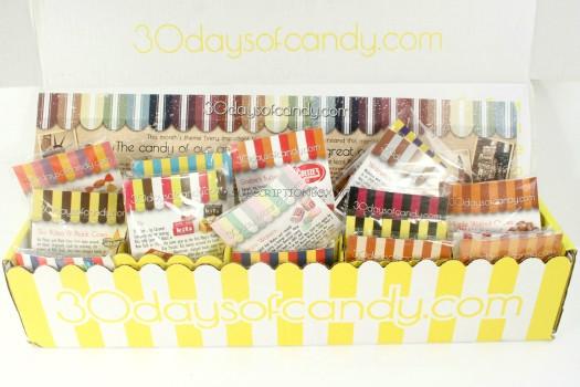 30 Days of Candy August 2015 Review