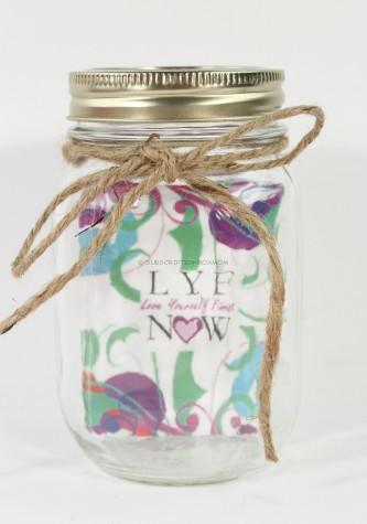 Affirmation Cards in a functional mason Jar