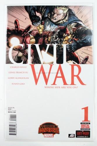 Civil War #1 by Charles Soule & Leinil Yu - Marvel Comics 