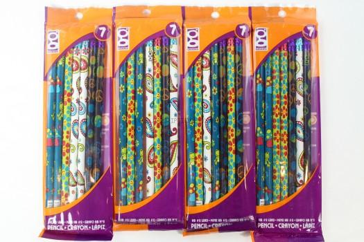 Retro Pencils 4 pack