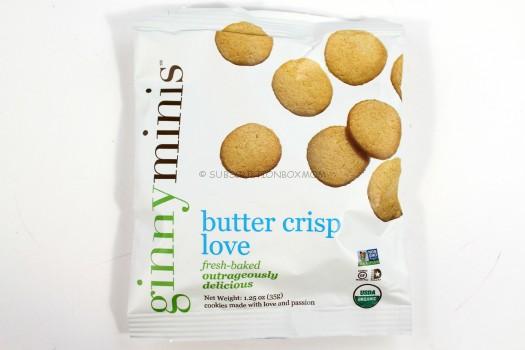 Ginny Minis Butter Crisp Love Cookies