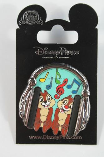 Chip & Dale Music Pin